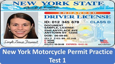 is the ny motorcycle permit test hard|nys motorcycle permit sample test.